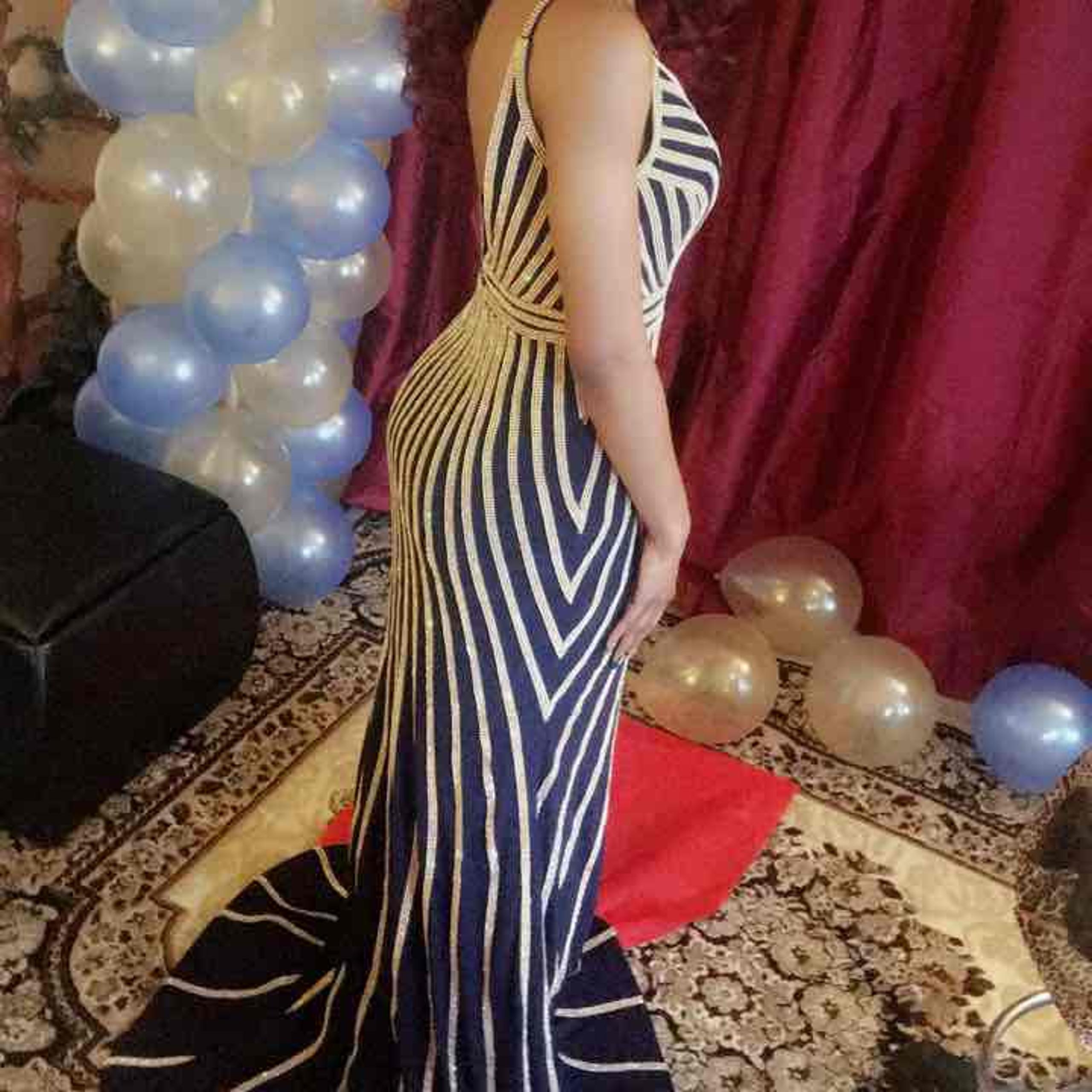 Elegant Jovani Crystal Evening/Prom Gown