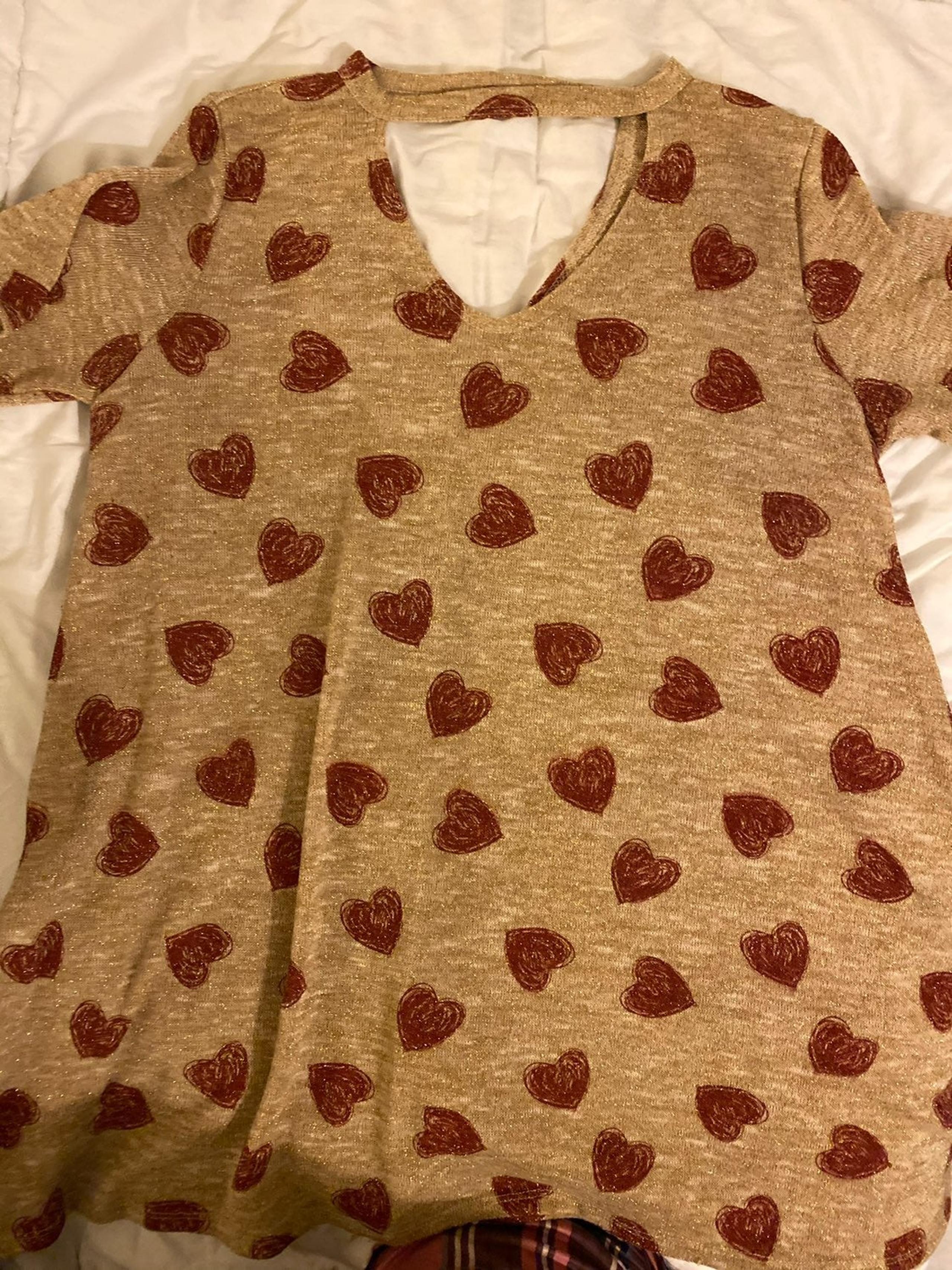 Women's Boutique Heart Tunic