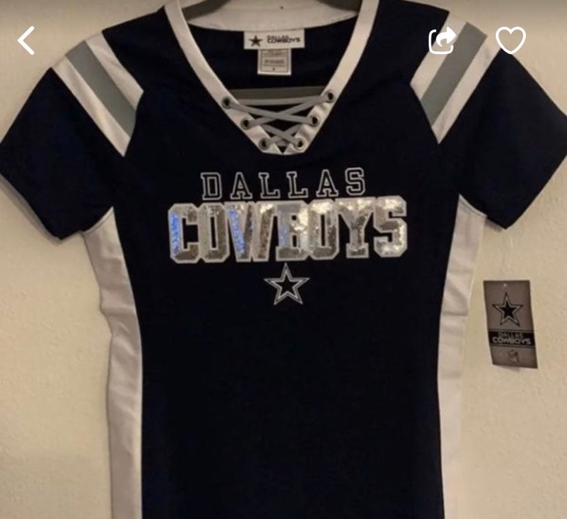 Cute Dallas Cowboys jersey type women'