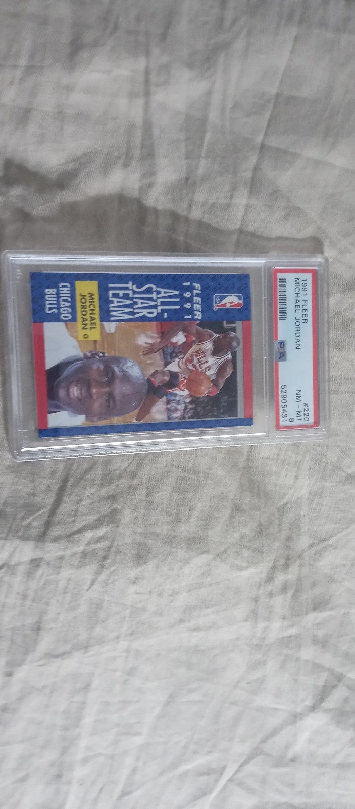 SUPER CARDS COLECTIVO PSA MICHAEL JORDAN PSA 8