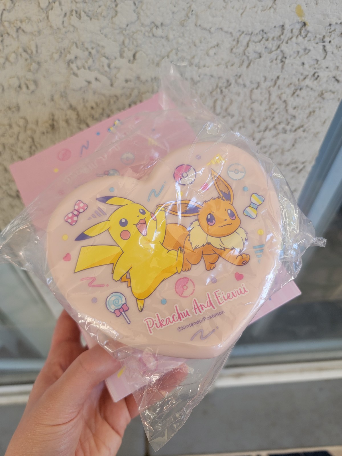 Pokemon Heart Shaped Jewelry Box (Pikachu & Eevee)