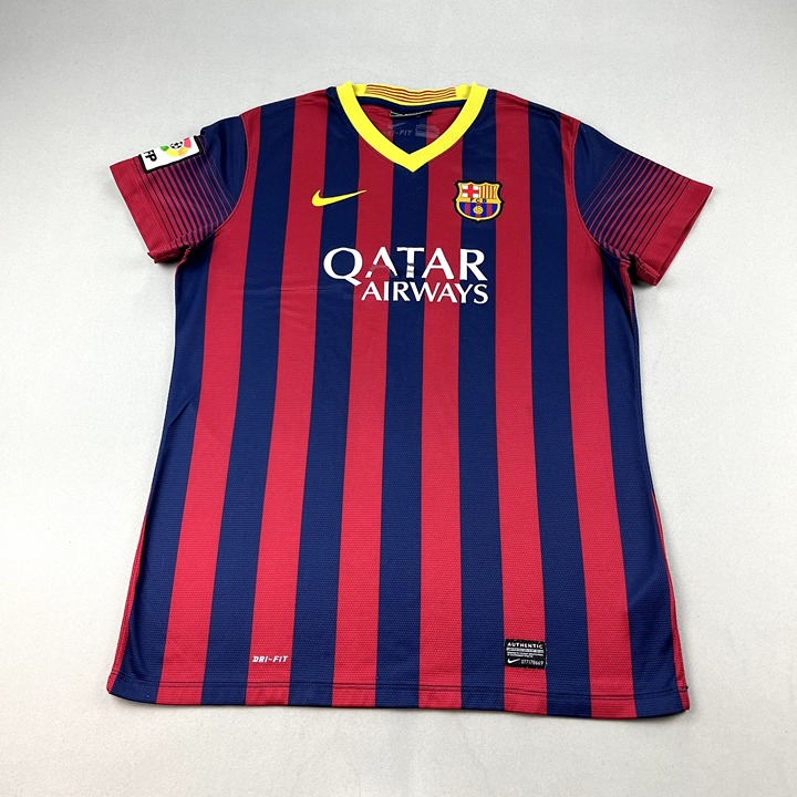 Nike FC Barcelona Jersey Adult Medium Red Blue FCB Soccer Home 2012-2013 Season