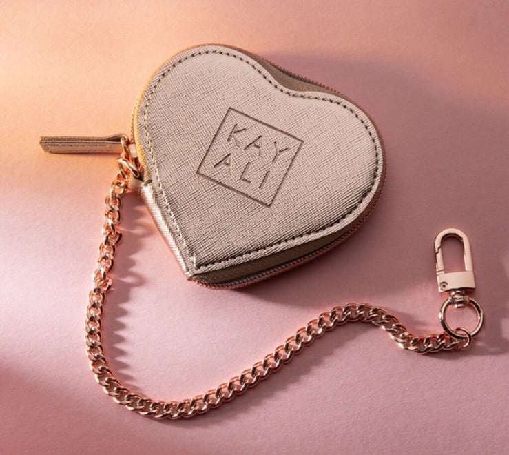 New Huda Beauty Mini Key Ring Pouch