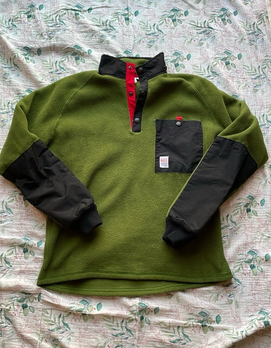 Topo Mountain Fleece