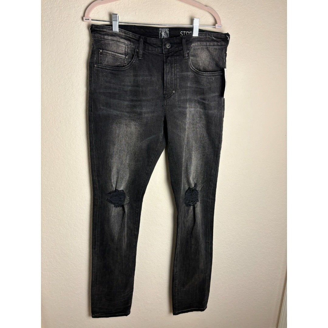 PRPS Le Sabre Distressed Slim Tapered Fit Jeans Men's. Size 32. NWT 198.