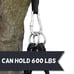 40 Spider Web Tree Swing 600 lb capacity for non-stop fun! (rainbow)