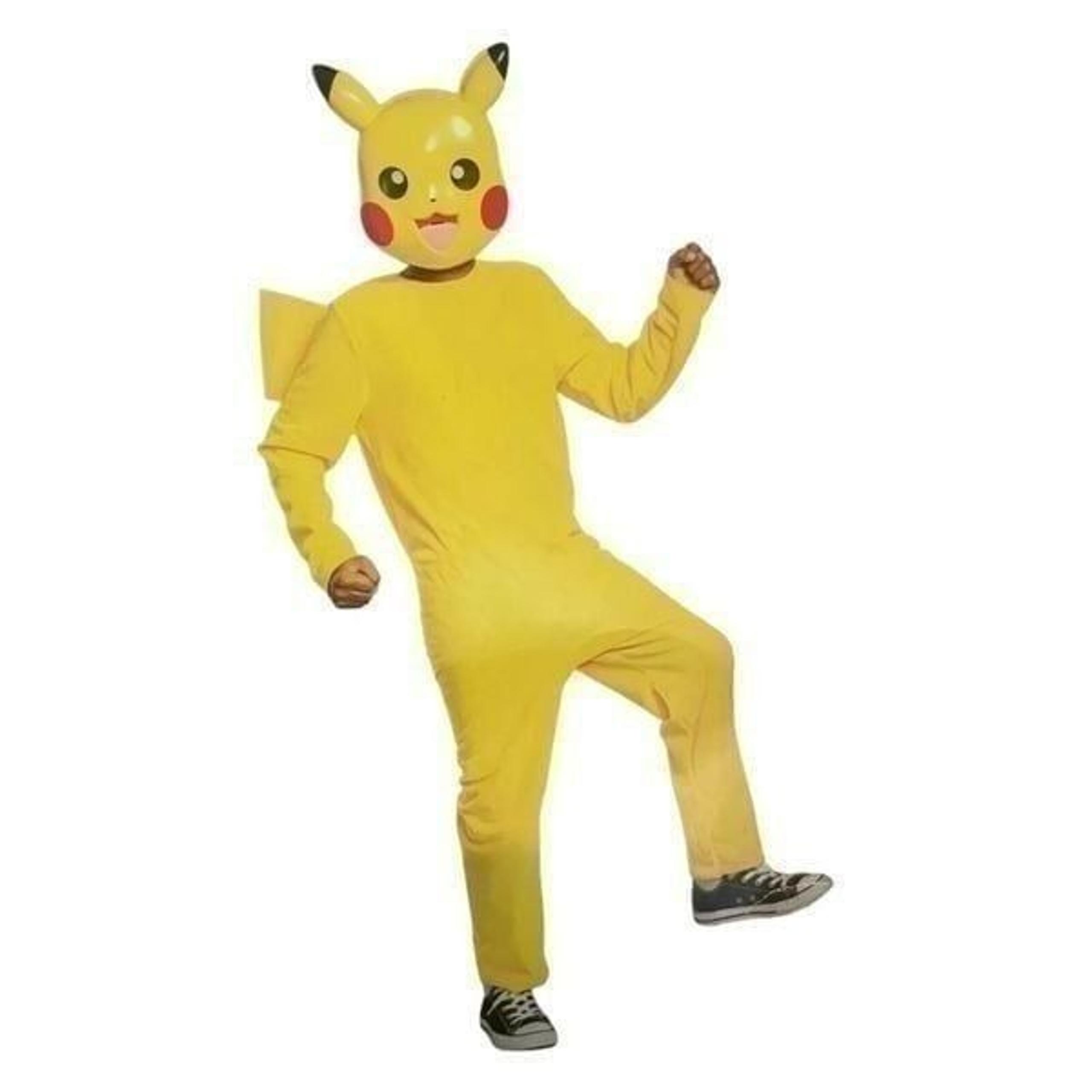Pokemon Pikachu Child Costume L Large 10-12 Halloween  - NEW Disguise Brand