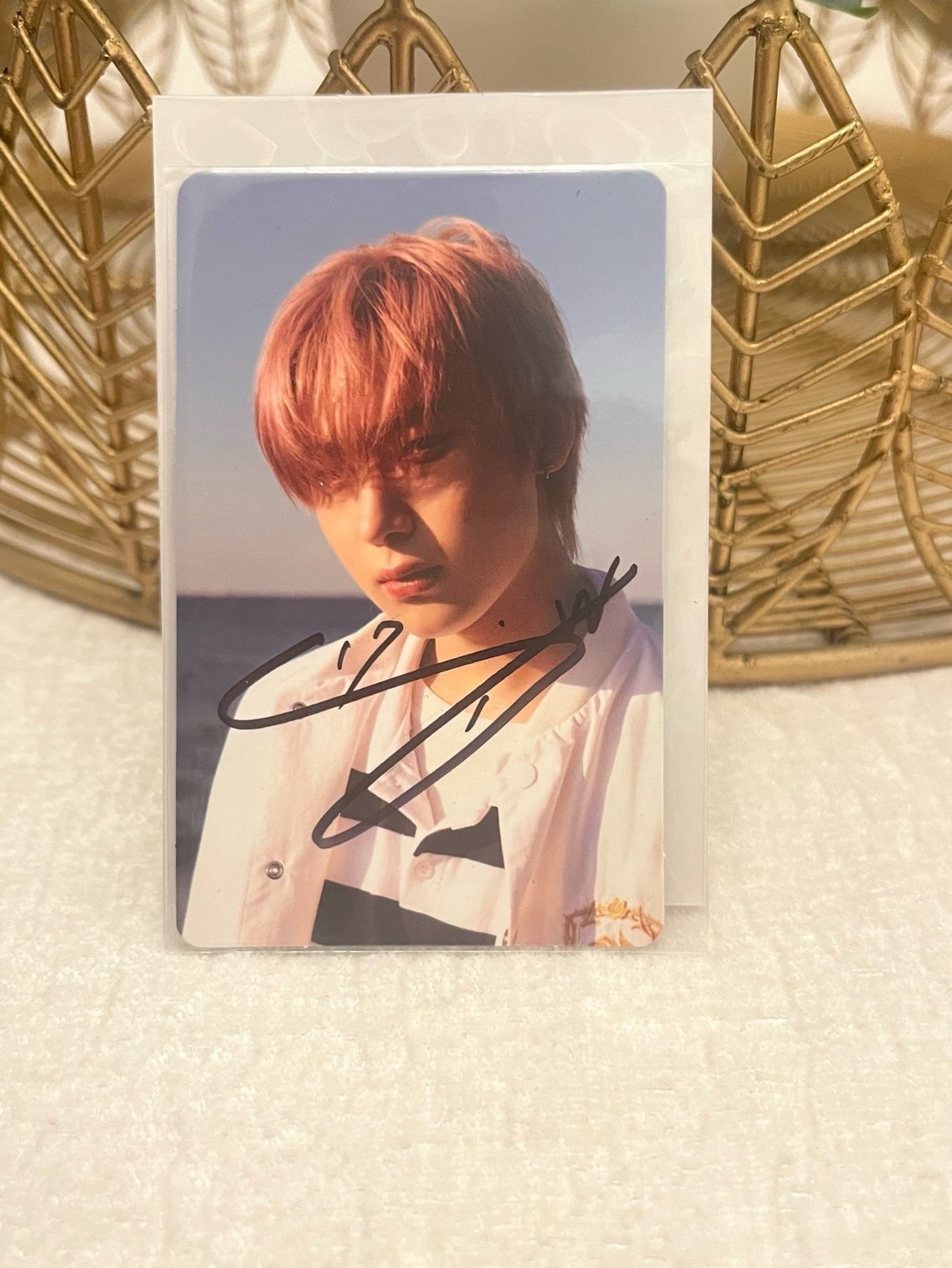 SUNOO SIGNED PC FROM FATE+ SENDOFF IN CHICAGO