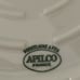 Apilco France Elysian Gardens White Porcelain Souffle Casserole Dish 7.5” X 3.