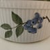 Apilco France Elysian Gardens White Porcelain Souffle Casserole Dish 7.5” X 3.