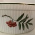Apilco France Elysian Gardens White Porcelain Souffle Casserole Dish 7.5” X 3.