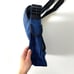 Mudd Vintage Y2K 90s Blue Shoulder Messenger School Book Bag