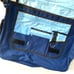 Mudd Vintage Y2K 90s Blue Shoulder Messenger School Book Bag