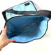 Mudd Vintage Y2K 90s Blue Shoulder Messenger School Book Bag