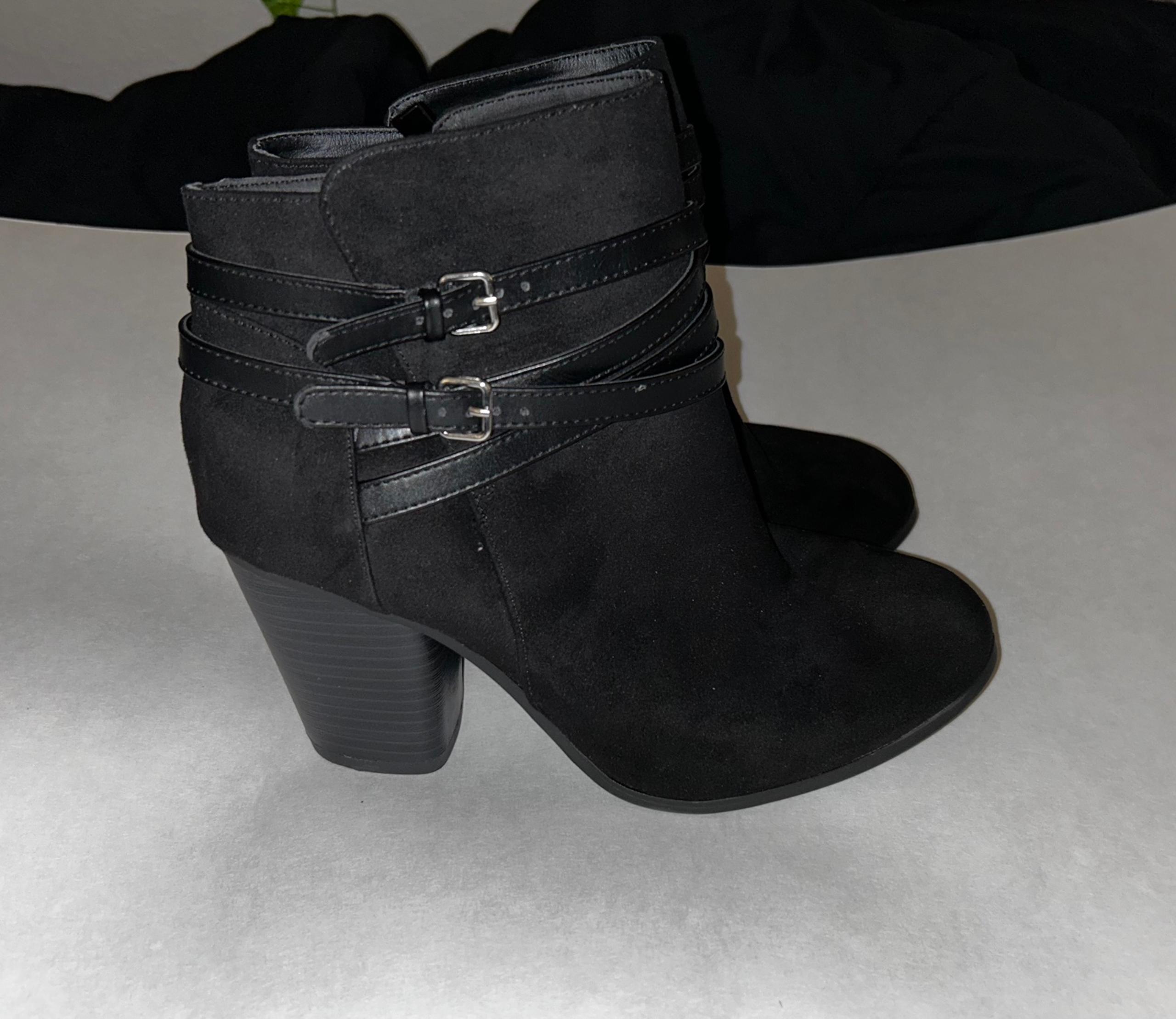 Torrid Black Bootie Heels
