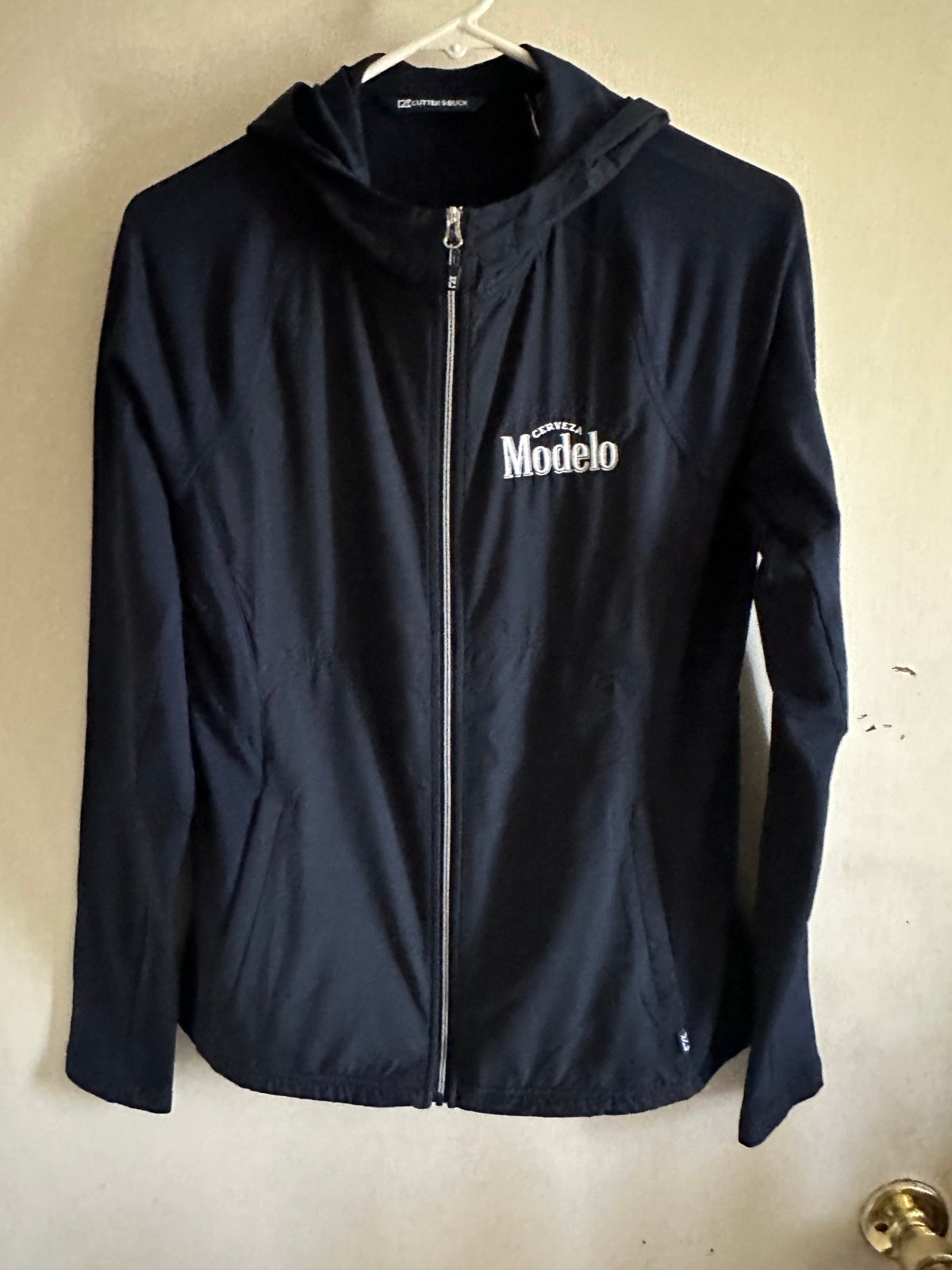 CUTTER & BUCK Ladies Adapt Eco Knit Full Zip Jacket Embroidered: Cerveza Modelo