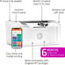HP LaserJet M110we Wireless Black and White Printer