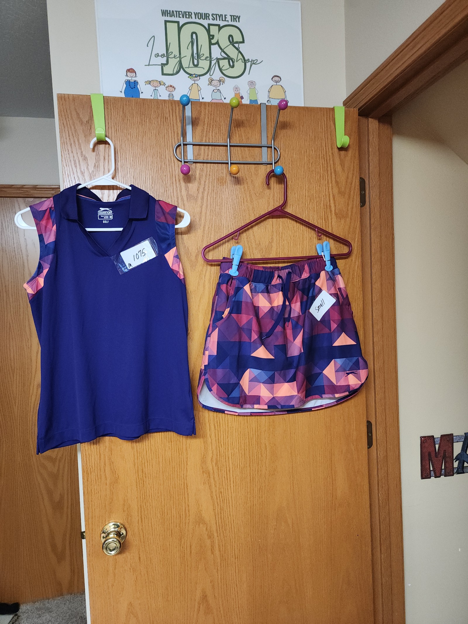 slazenger golf set top m..shorts s..nwot number 1075 beautiful