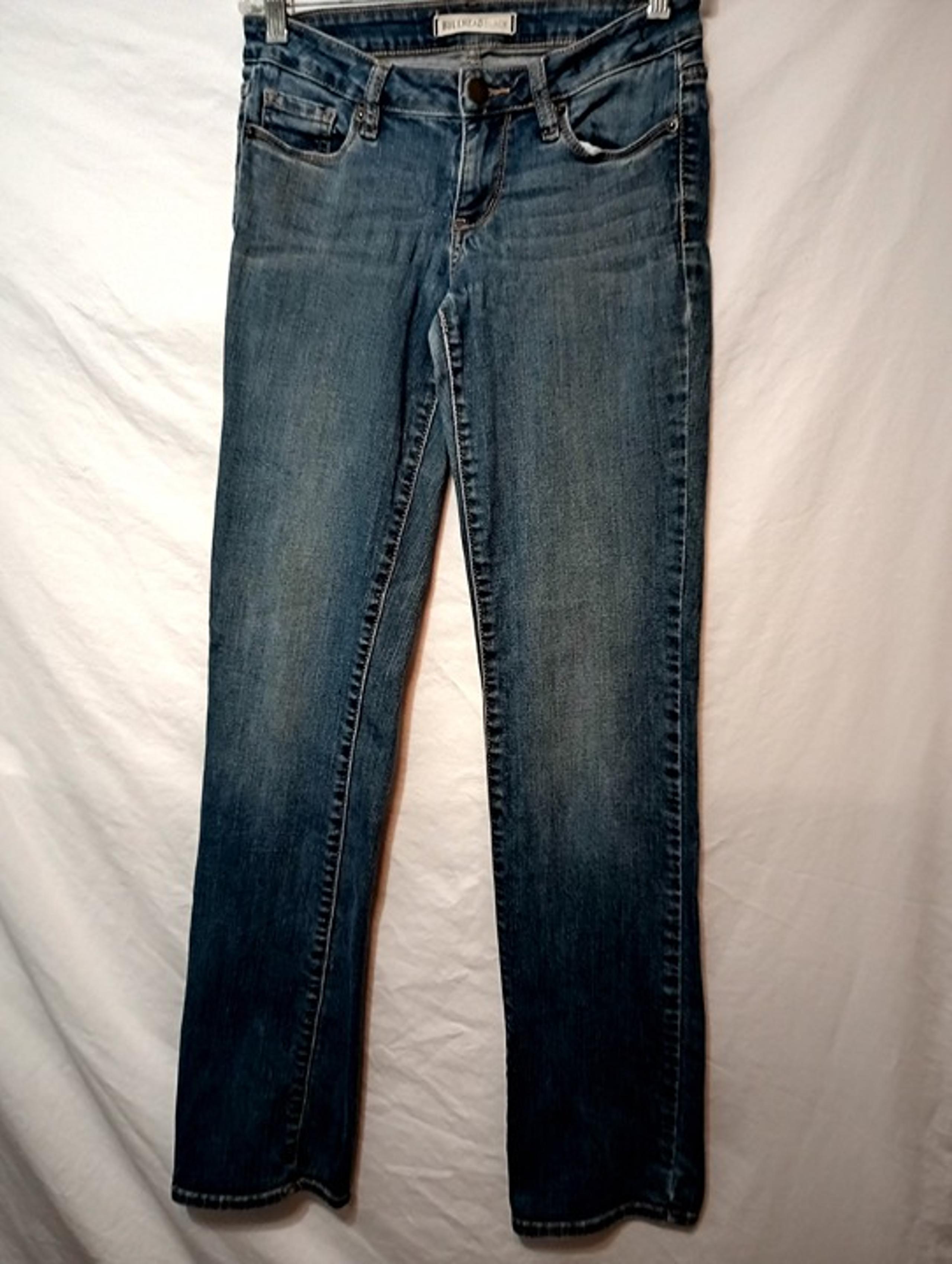 BLACK Straight Jeans Juniors Size 3R - Bullhead