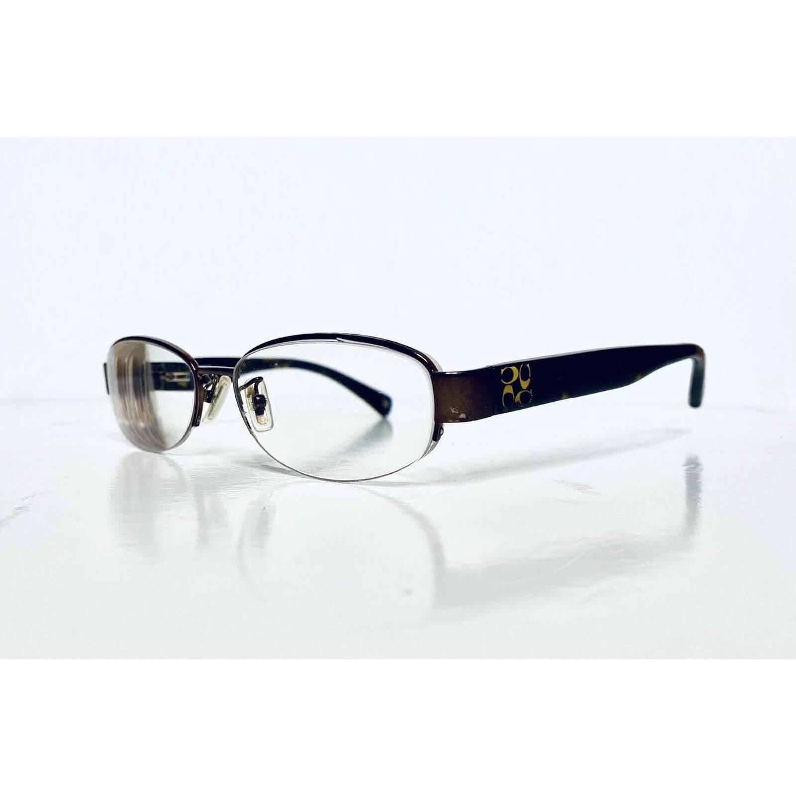 Coach Brown Frame Glasses