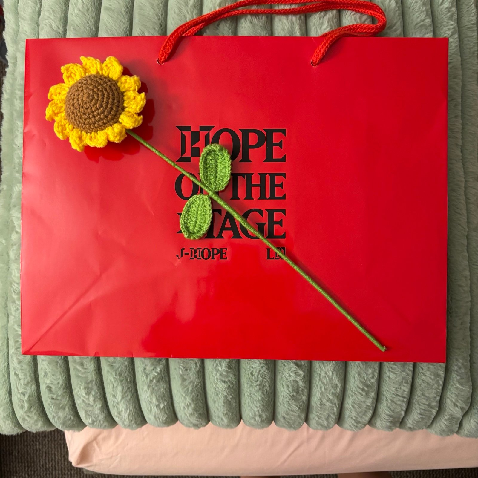 J Hope Pop Up bag and Sunflower Official