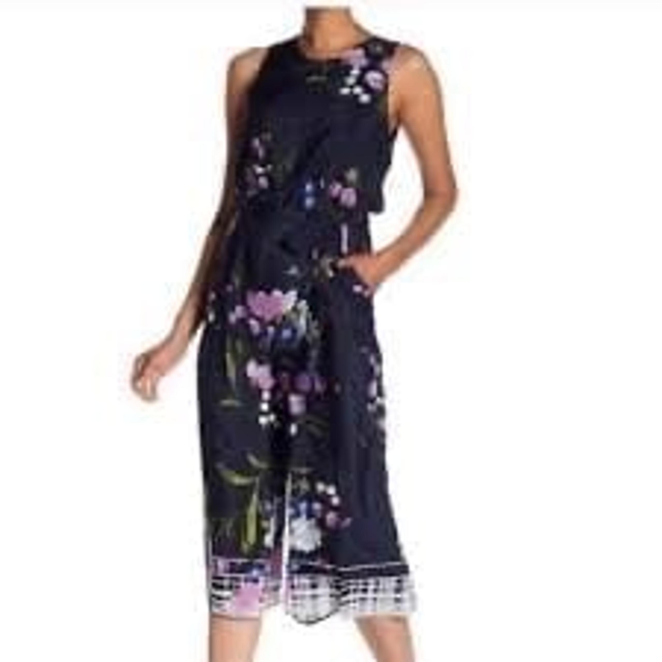 Vince Camuto Floral Romper Jumpsuit  US 10