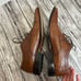 J. Murphy Men's Novick Cap Toe Lace Up Leather Oxford Shoes Cognac Brown 14 14M