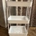 UDEAR 3-Tier Rolling Utility Cart with 12 Category Labels,Multifunctional Storag