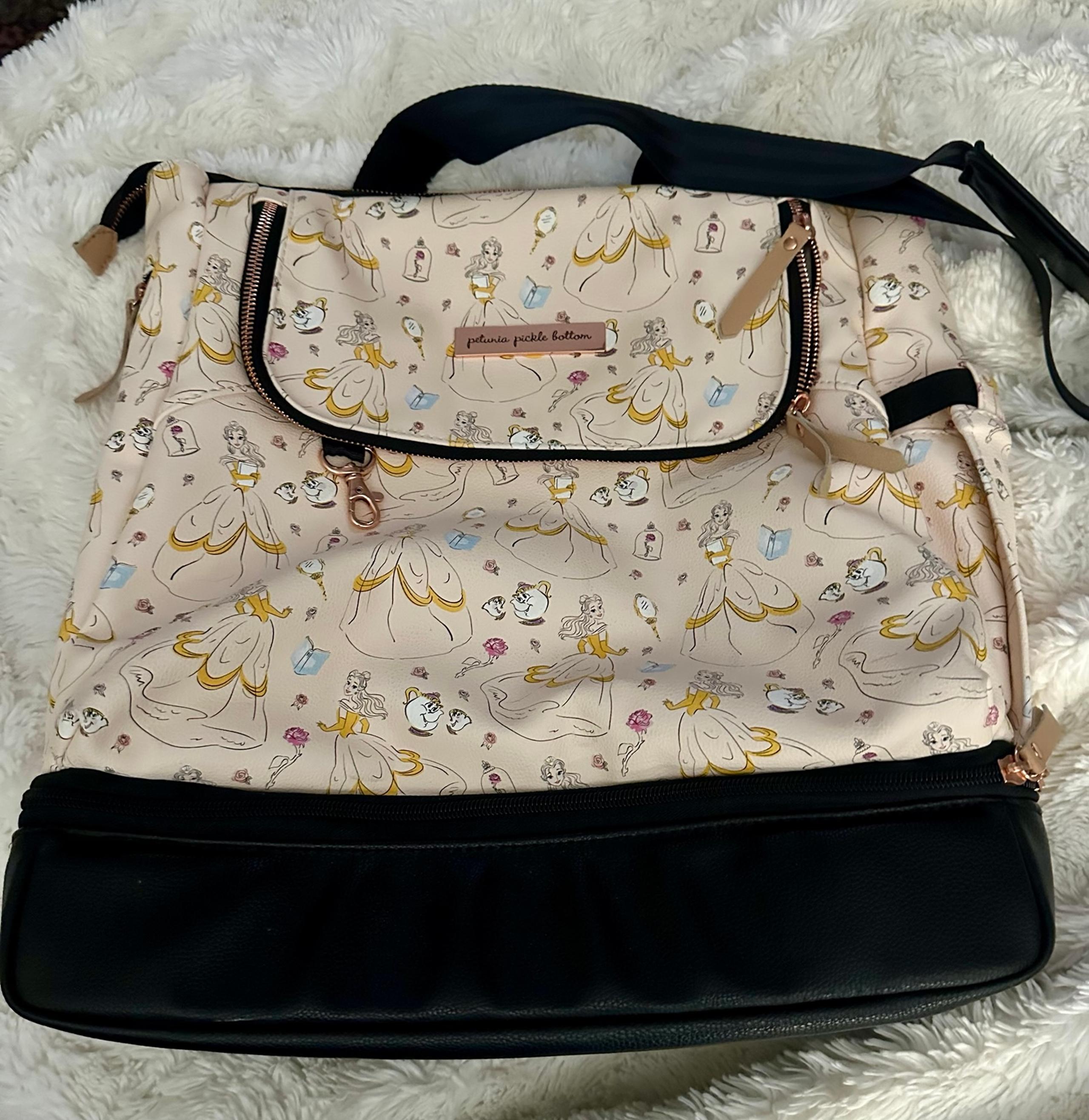 Beauty and the Beast Petunia Pickle Bottom diaper bag