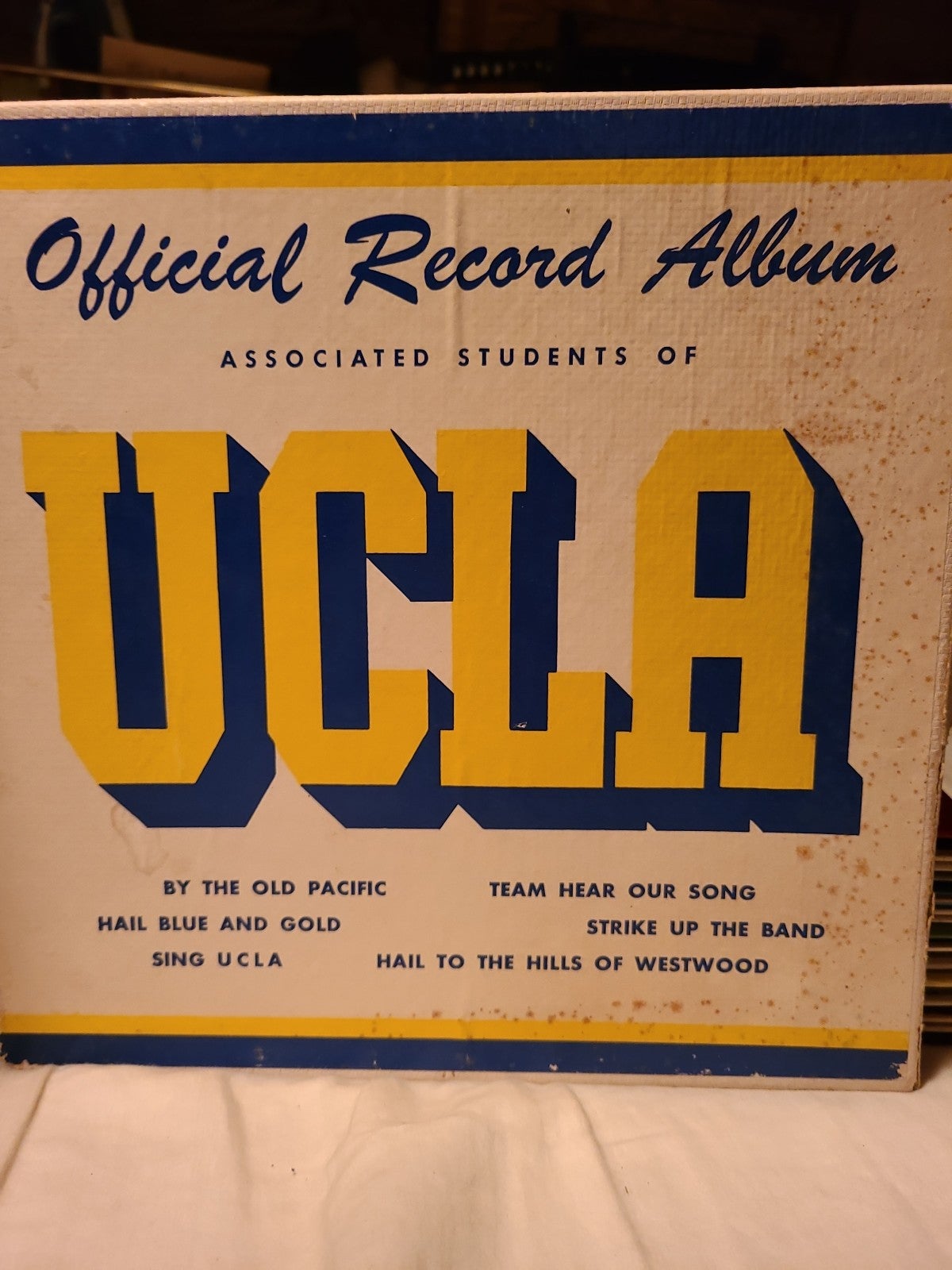 OFFICIAL RECORD ALBUM ASSOCIATED STUDENTS OF UCLA 1950