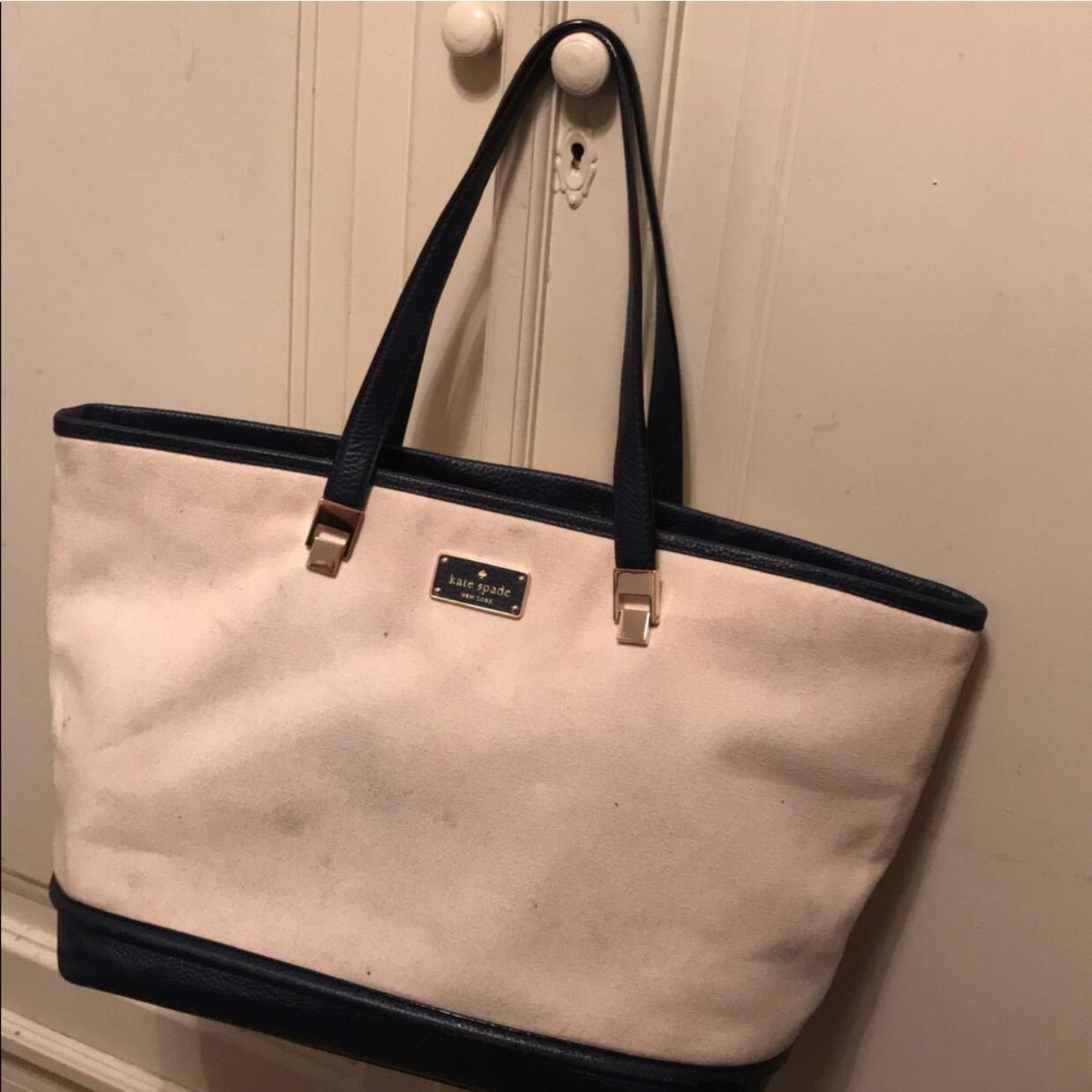 Kate Spade Oliver St Canvas Tote