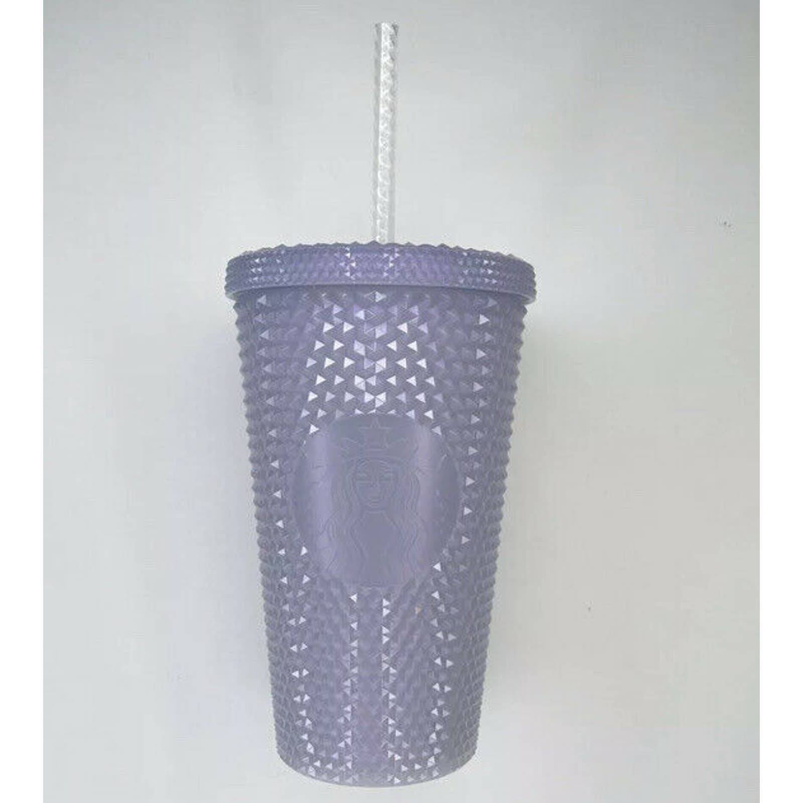 2021 Starbucks Holiday Iridescent Icy White Lilac 16oz Cold Cup Tumbler Grande