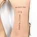 Manolo Blahnik Chaos Heels Rose Gold Metallic Stiletto Sandals Sz 37.5 / 7.5