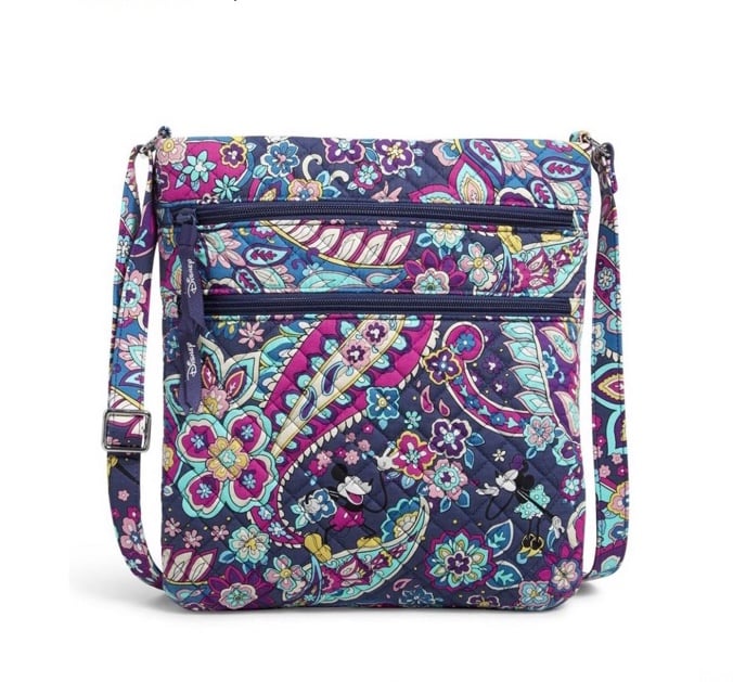 Vera Bradley Disney Triple Zip Hipster