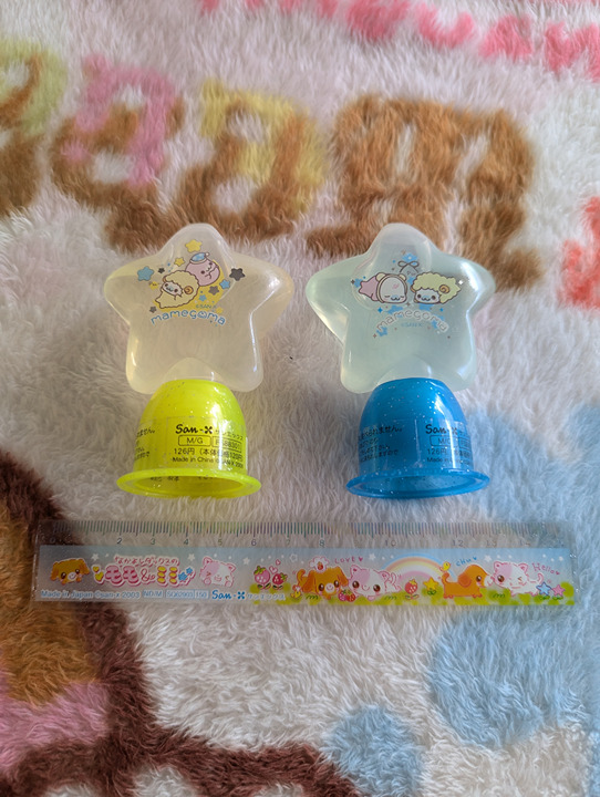 San-x rare baby mamegoma craft glue bottles kawaii japan