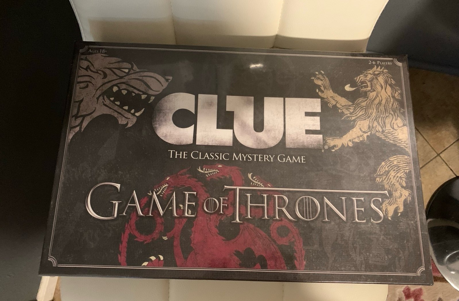 Game of Thrones Clue Limited Edition NEW FACTORY SEALED