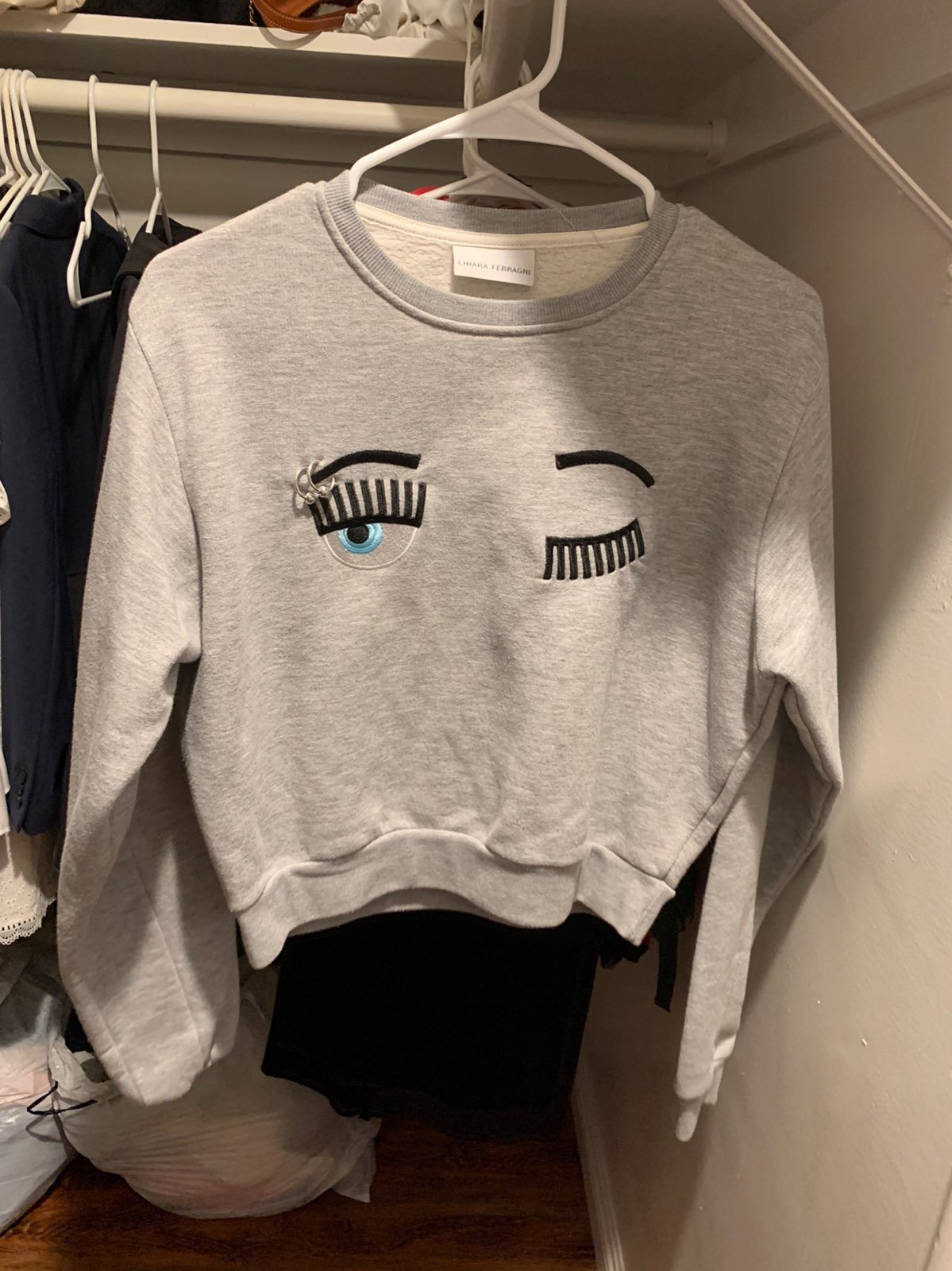 Grey sweatshirt