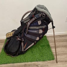 Used Nike Mens ProCombo 14 Divider Stand Golf Bag All zippers work
