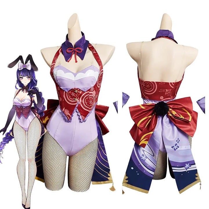 Raiden Shogun Bunnysuit Cosplay