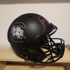 Jaycee Horn Signed Replica South Carolina Full Size College Football Helmet