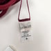L*Space Siren Bikini Top in Burgundy Size D NWT