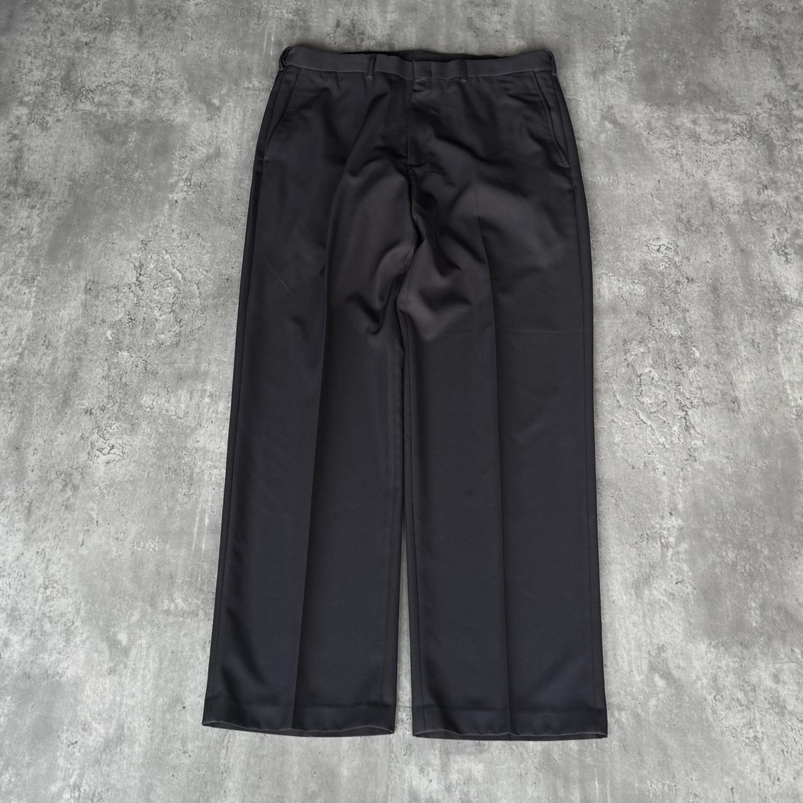 LAD MUSICIAN 3TUCK CROPPED WIDE SLACKS Dress - flat front