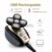 New 5 in 1 Electric Beard Trimmer Razor
