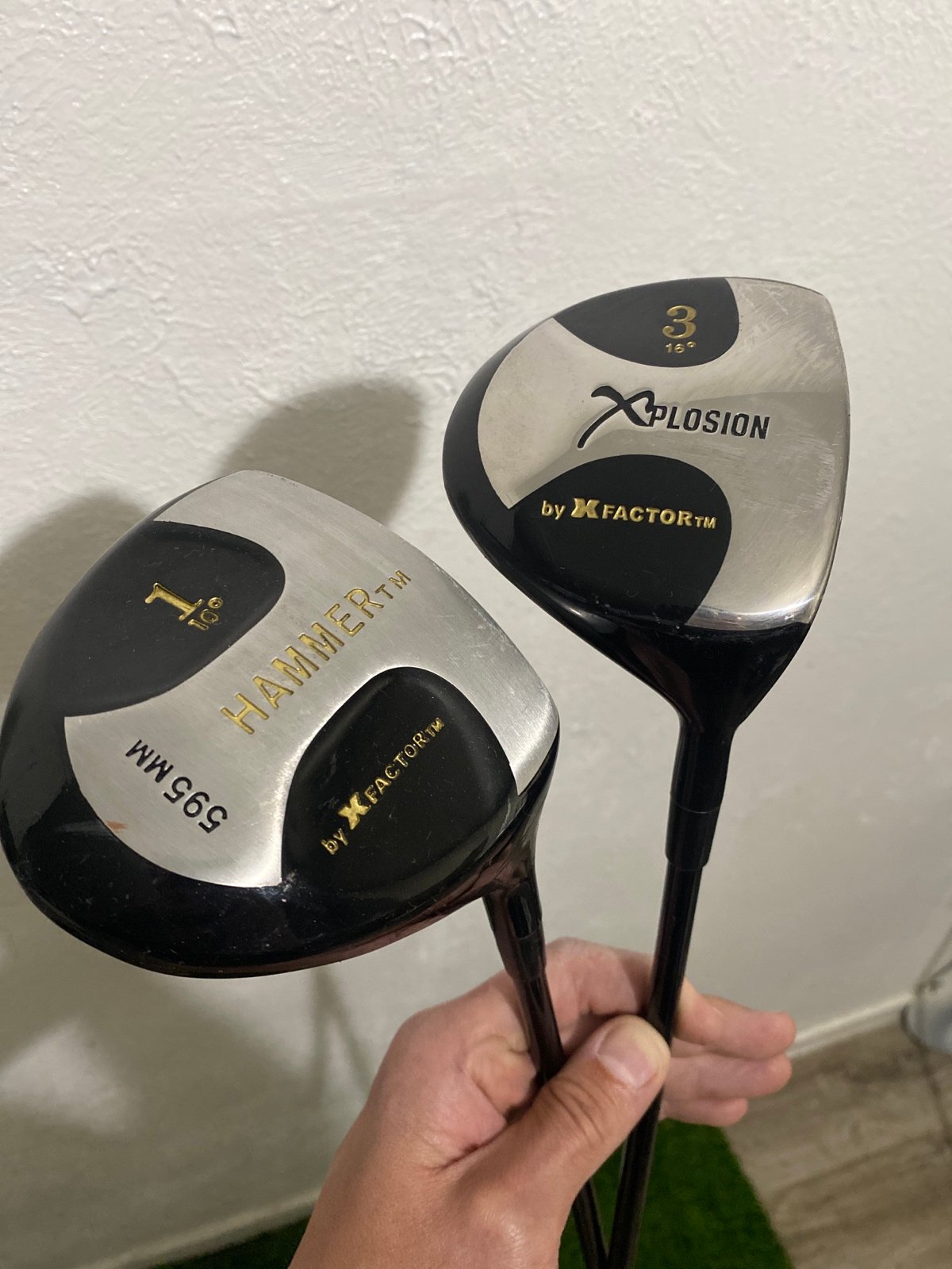 Xfactor Hammer Golf Driver 3wood right handed regular men’s shafted and length