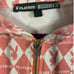 Women's Playboy x Missguided Size 14 Coral Pink Oversized Unisex Full Zip Hoodie