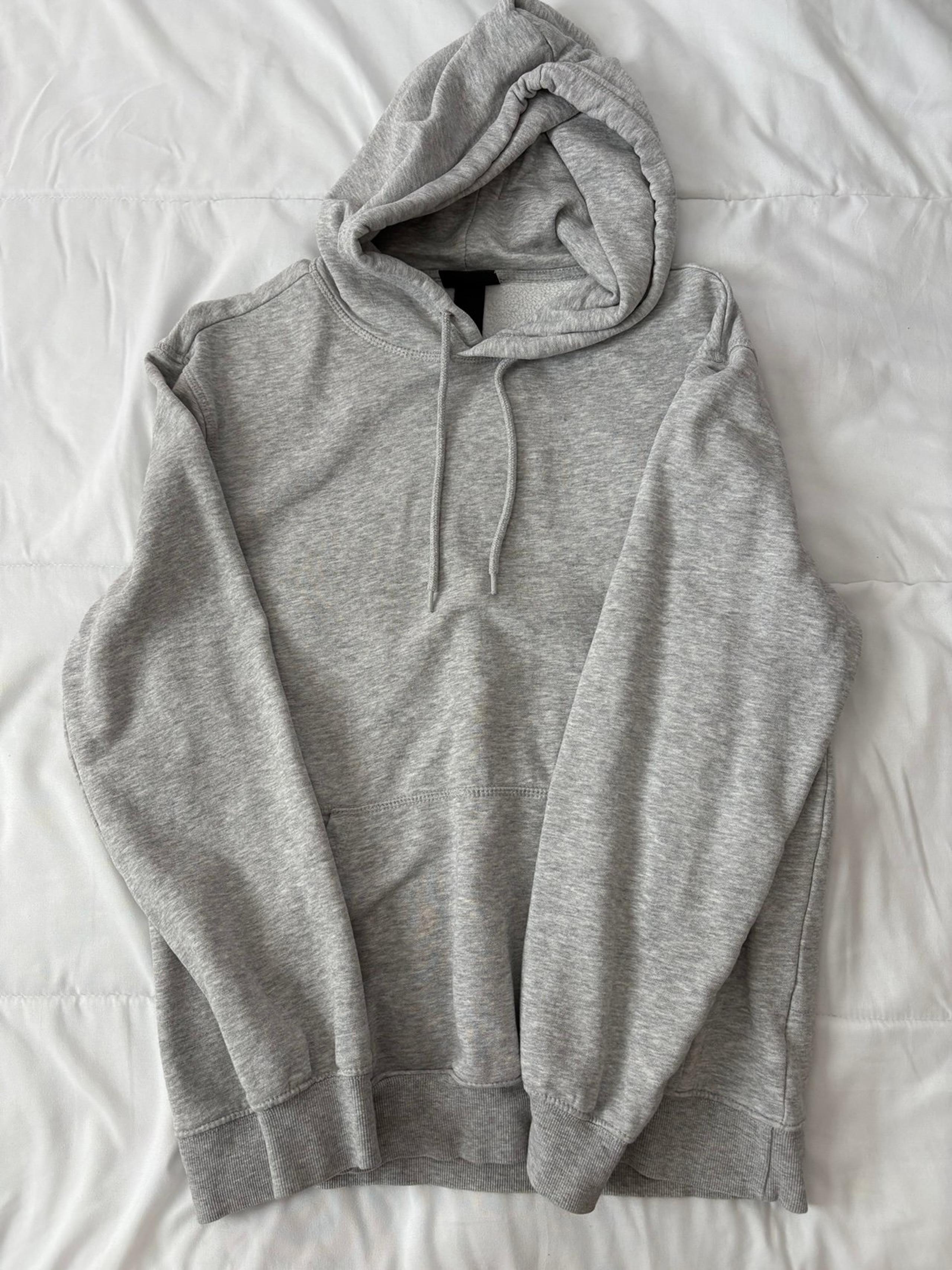 H&M Grey Relaxed Fit Hoodie