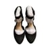 NWT JESSICA SIMPSON Women's Black Nubuck Suede Loranda Ankle Strap Flats Sz 6