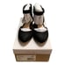 NWT JESSICA SIMPSON Women's Black Nubuck Suede Loranda Ankle Strap Flats Sz 6