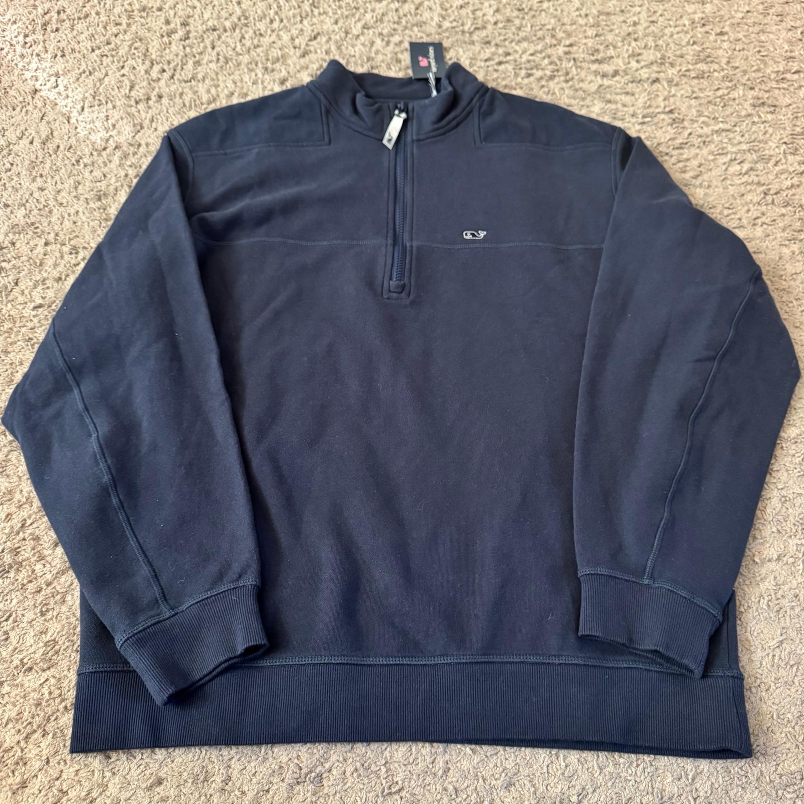 Men’s Vineyard Vines Classic Shep Quarter Zip Pullover Top