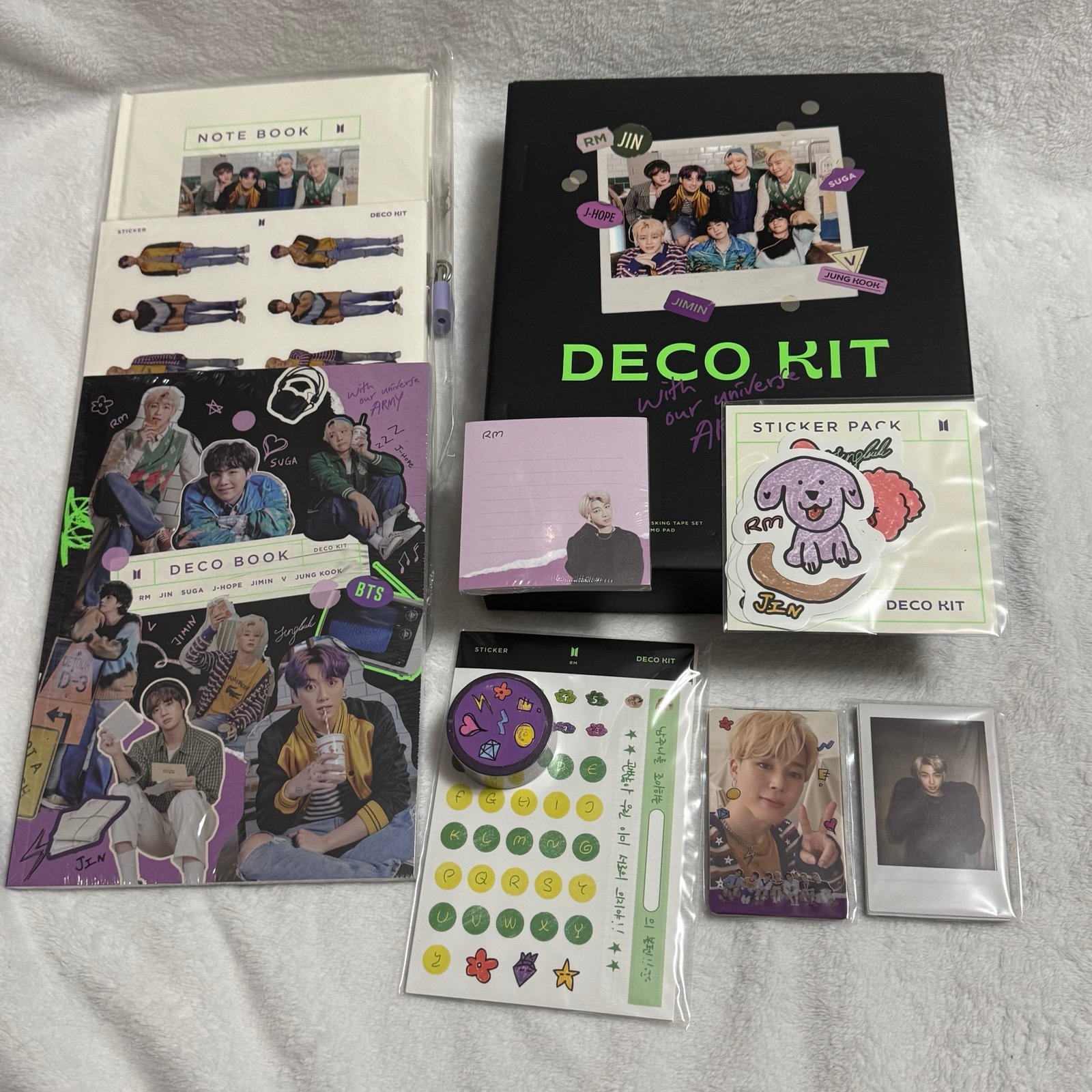 BTS DECO KIT-JIMIN PHOTOCARD
